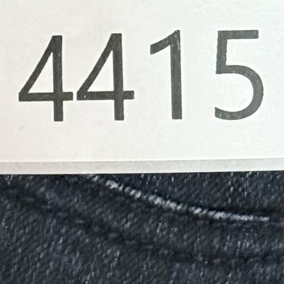 Liverpool Womens Michelles Capri Dark Blue Leopard Print Stretch Denim Size 2 - Picture 14 of 14